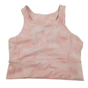Anthro All Fenix Blush Tie Dye Long Bra Women's S Activewear Athleisure Boho